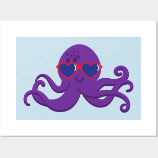 Cool Octopus Posters and Art